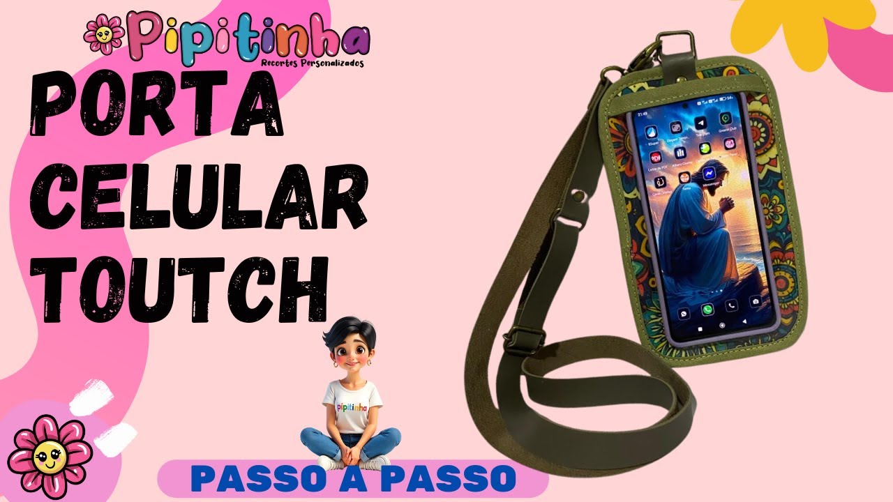 PORTA CELULAR TOUTCH | RECORTES SUBLIMADOS