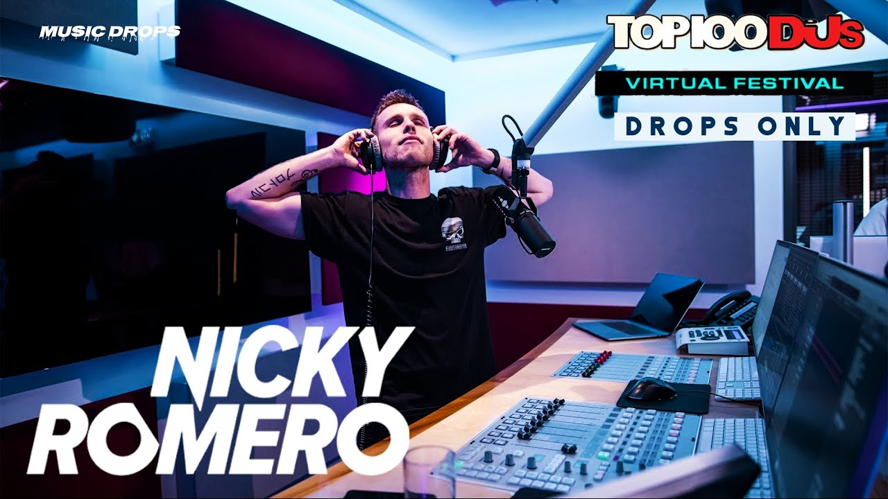 Nicky Romero [Drops Only] @ DJ Mag Top 100 DJs Virtual Festival 2021 | Week 6