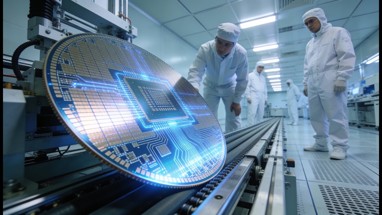 Inside a Modern Semiconductor Factory  From Silicon Wafers to Microchips Full Process