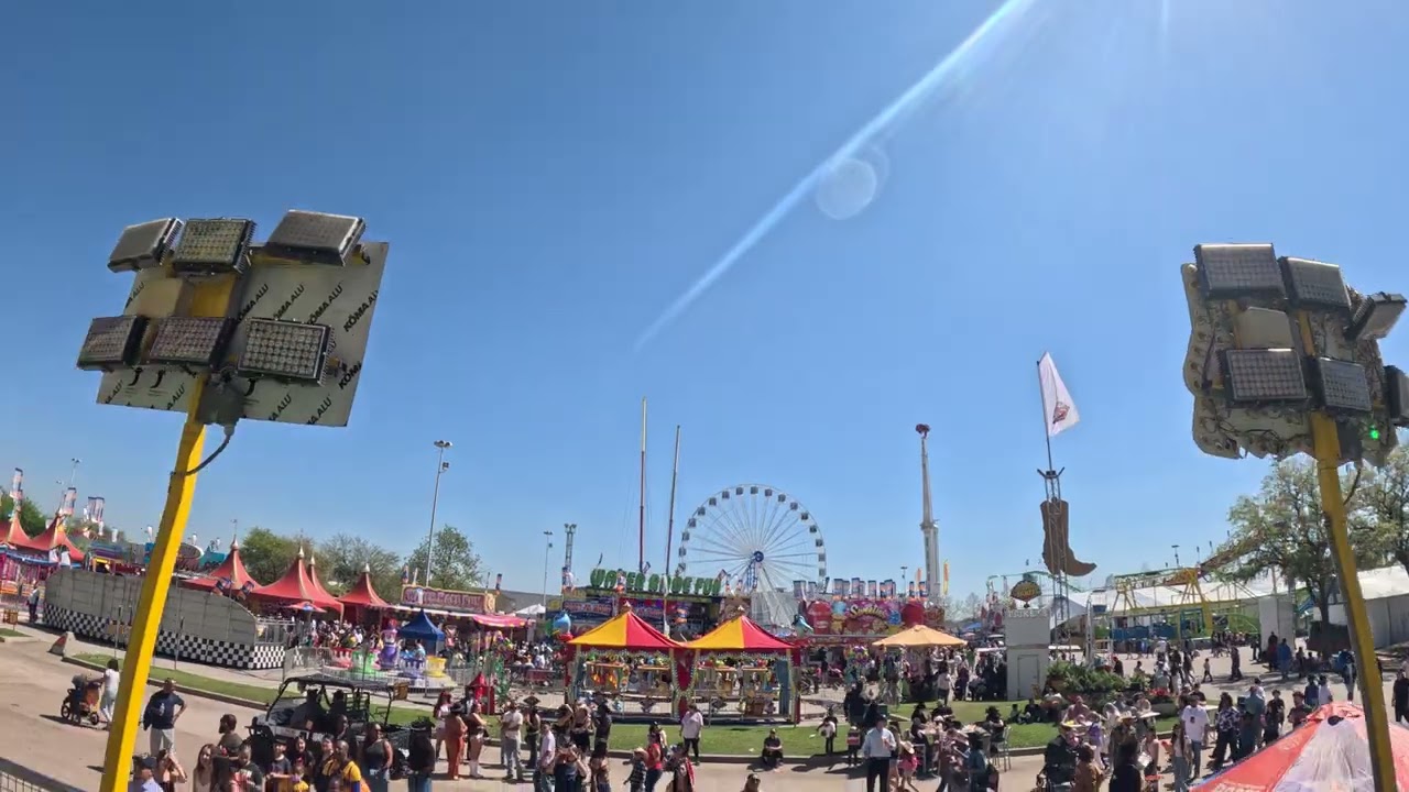Konga on ride POV. Houston Rodeo 2026