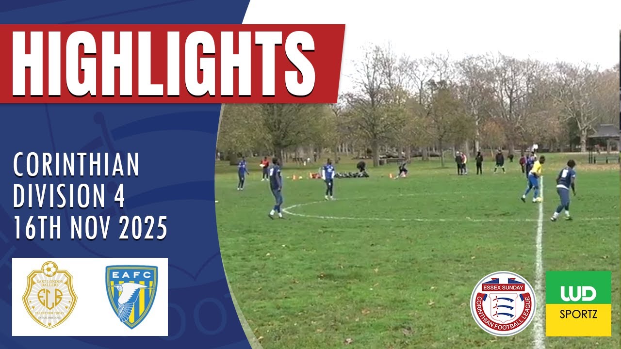 HIGHLIGHTS | East London Ballers U23s vs Eastern Avenue | 16/11/2025