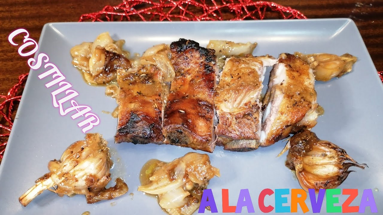 🎄🎄 COSTILLAR A LA CERVEZA 🎄🎄EN HORNO🎄🎄