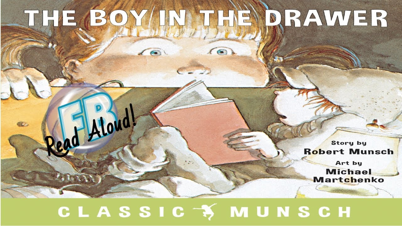 👩🏾‍🤝‍👨🏼 Kids Books Read Aloud - The Boy in the Drawer by Robert Munsch