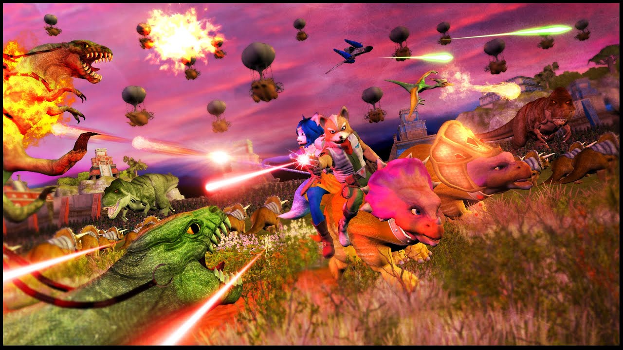 Star Fox Event Horizon - Walled City Testrun