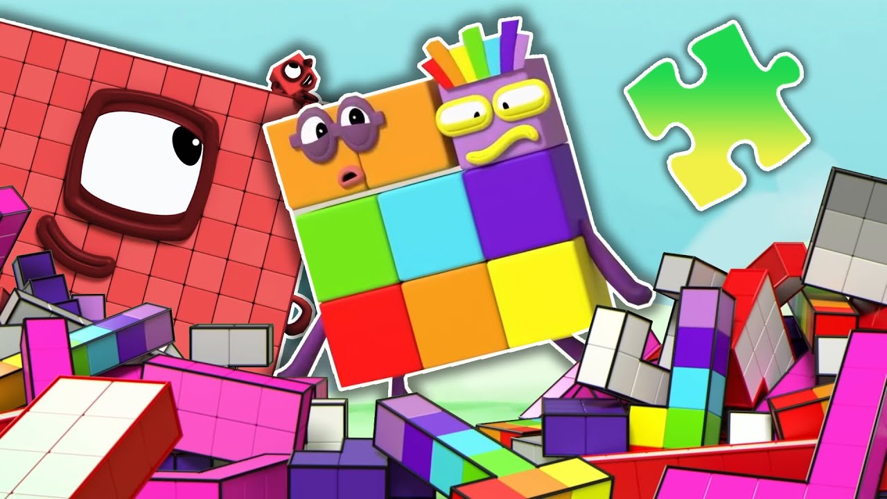 Numberblocks CASE OF THE HICCUPS | NUMBERBLOCKS JIGSAW PUZZLE