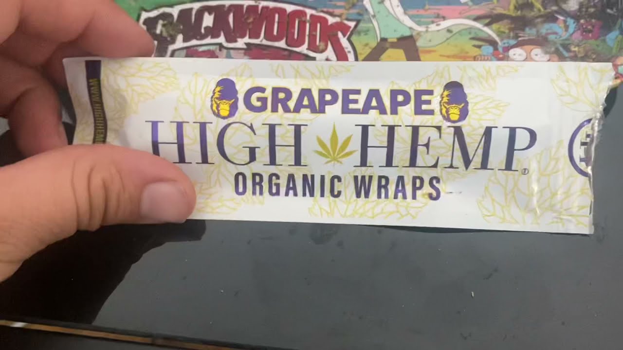 Grapeape High Hemp (organic wraps review)