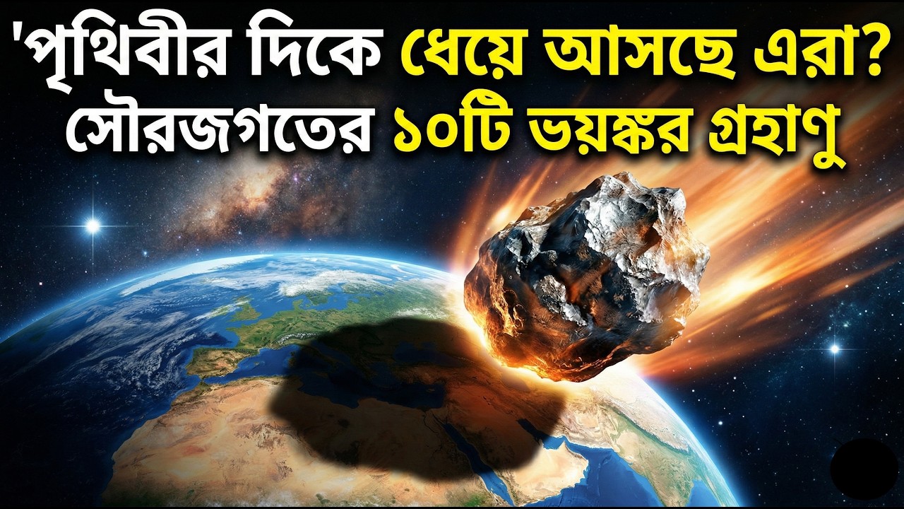 সৌরজগতের ১০টি সবচেয়ে বড় গ্রহাণু | যেগুলো পৃথিবী ধ্বংস করতে পারে 😱 | Nebula Nation