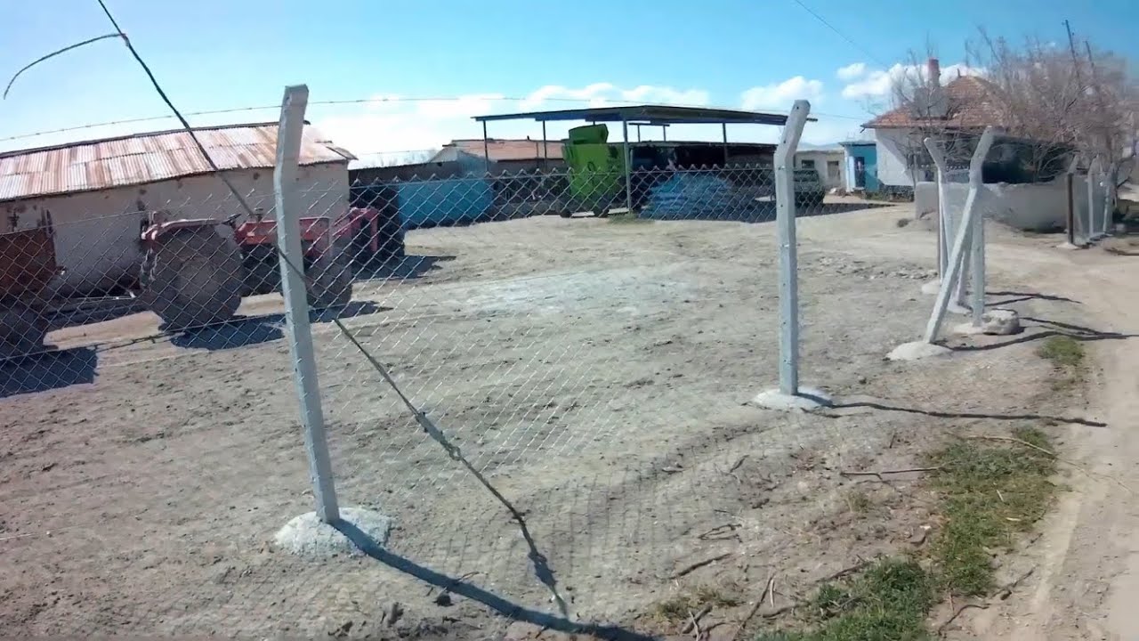 Bahçe Teli Nasıl Çekilir? | Beton Direkli Tel Çekimi