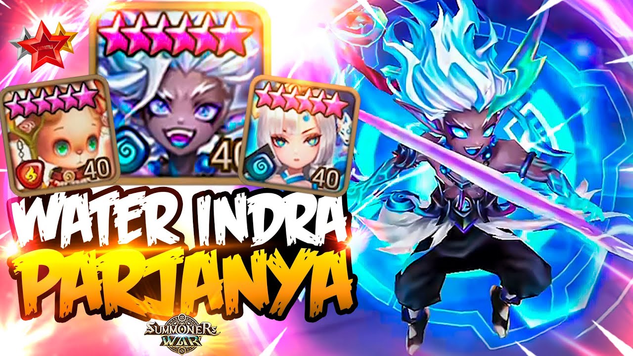 UNBREAKABLE MONSTER? New Water Indra PARJANYA in Summoners War Reloaded