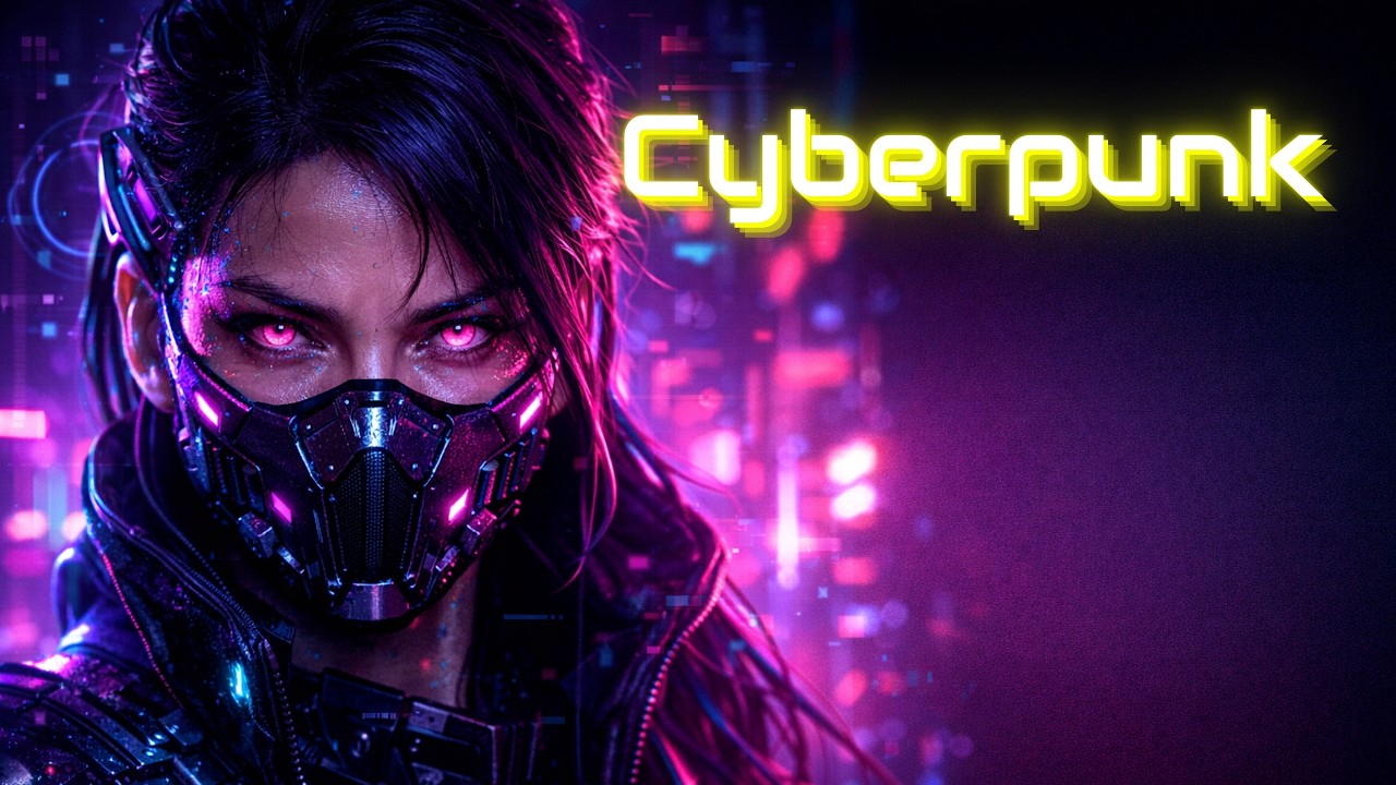 1 HOUR CYBERPUNK / DARKSYNTH 🕹️ | Dubstep Sci-Fi Gaming Music & Coding