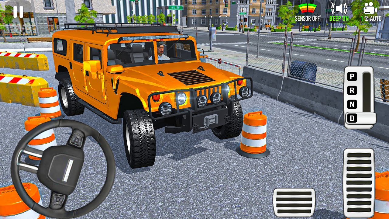 New Parking-school 3D: Parking Training multi-level best XUV #134 - car game android gameplay