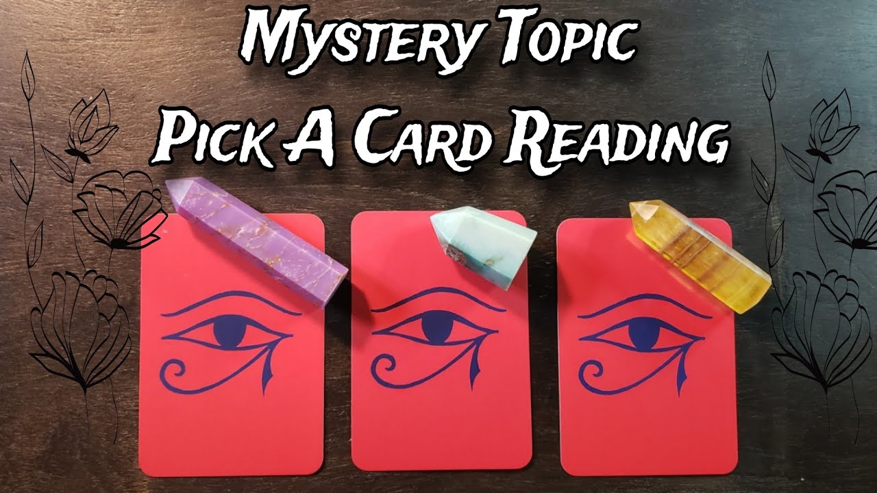 🔍🕵️‍♂️ Mystery Topic 👀 What Message Does Spirit Have For You? ⏳ Pick A Card Reading