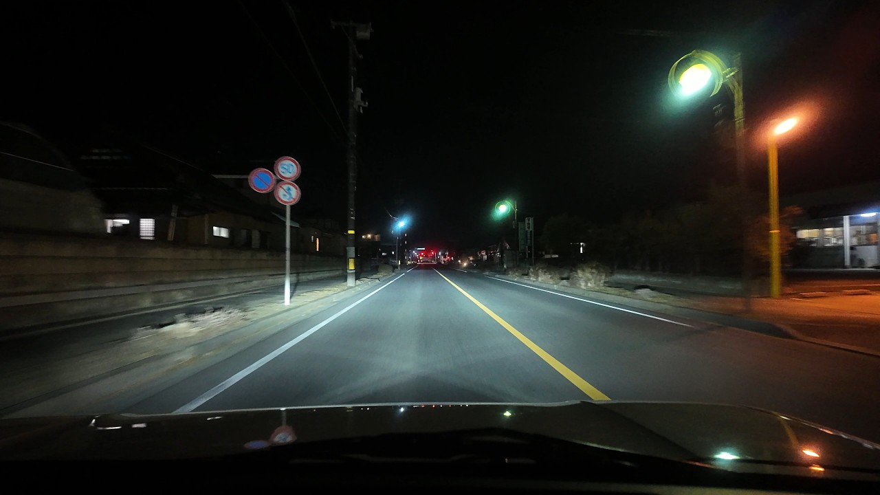 A Calm Night Drive in a Japanese Town | POV Kei Car Drive