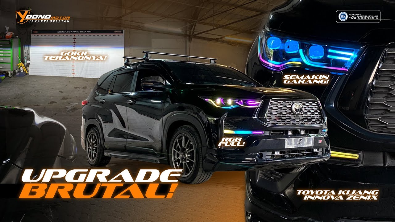 UPGRADE LAMPU PROJECTOR TOYOTA ZENIX HYBRID | PAKET LENGKAP PALING FENOMENAL! | YOONG MOTOR JAKSEL