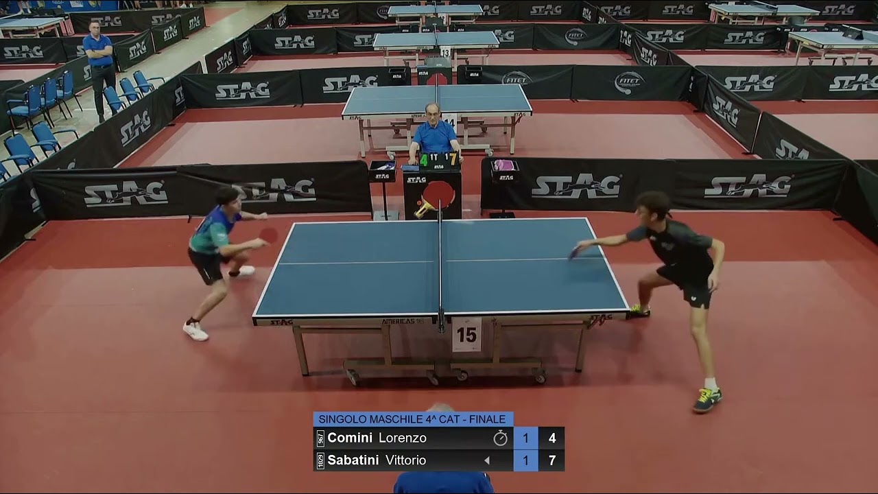 FINALE Singolo Maschile 4^ CATEGORIA | Comini Lorenzo - Sabatini Vittorio | Campionati Italiani 2024