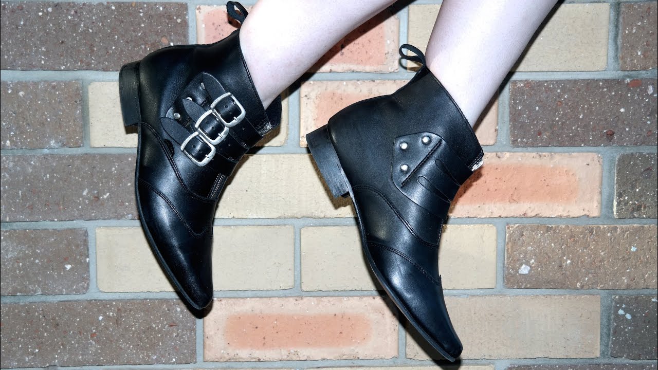 UNDERGROUND BLITZ BOOTS - SHOE UNBOXING AND REVIEW - WINKLEPICKERS -