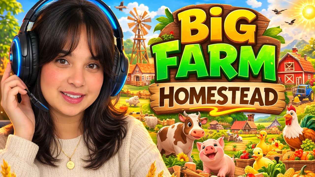 First Time Playing Big Farm Homestead 😍 | New Farm Journey Begins!