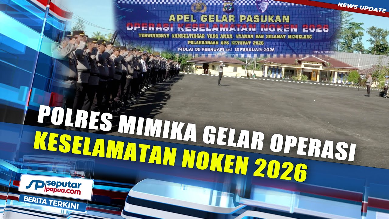 Polres Mimika Gelar Operasi Keselamatan Noken 2026 1