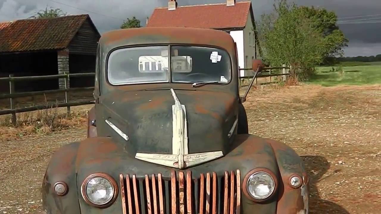 1946 FORD 1/2 ton Stepside Pickup Original Survivor Flathead V8