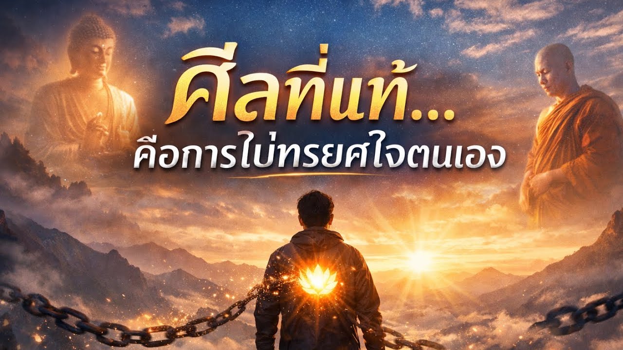 ศีลที่แท้…คือการไม่ทรยศใจตนเอง | รักษาศีลแล้วทำไมยังทุกข์? (คำตอบอยู่ที่ใจ)