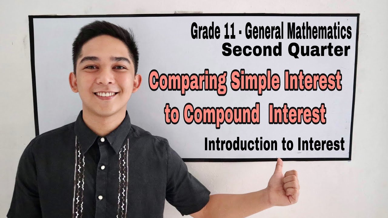 Comparing/illustrating Simple Interest and Compound Interest