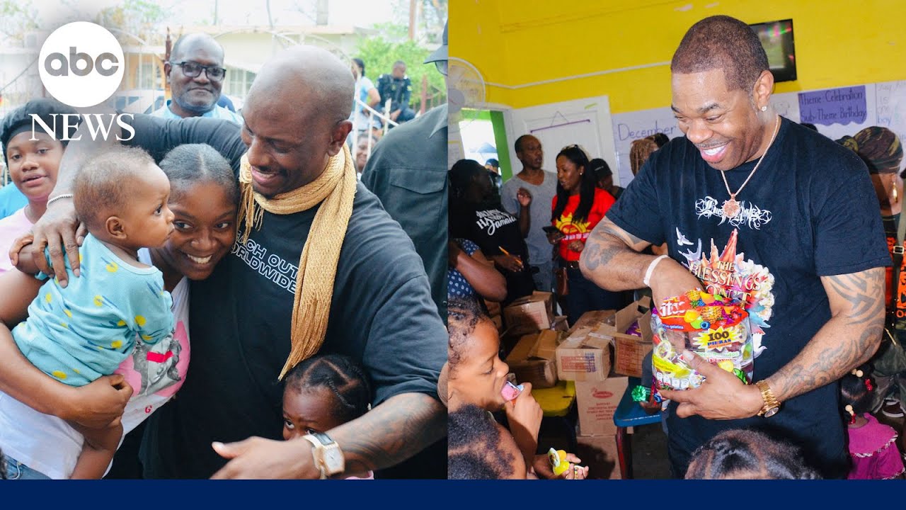 Busta Rhymes, Tyrese Gibson support Jamaica’s recovery after Hurricane Melissa