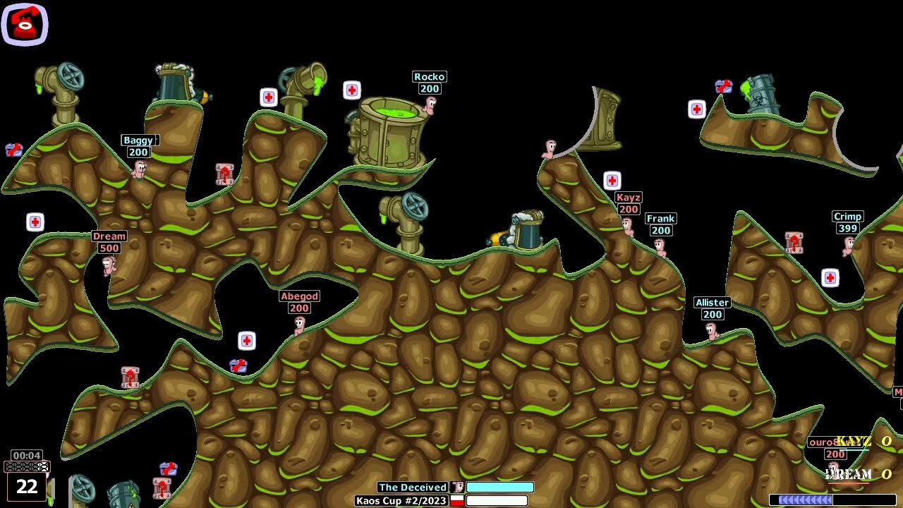Worms Armageddon - Kaos Cup 2 (2023) - Kayz vs Dream (Group A)