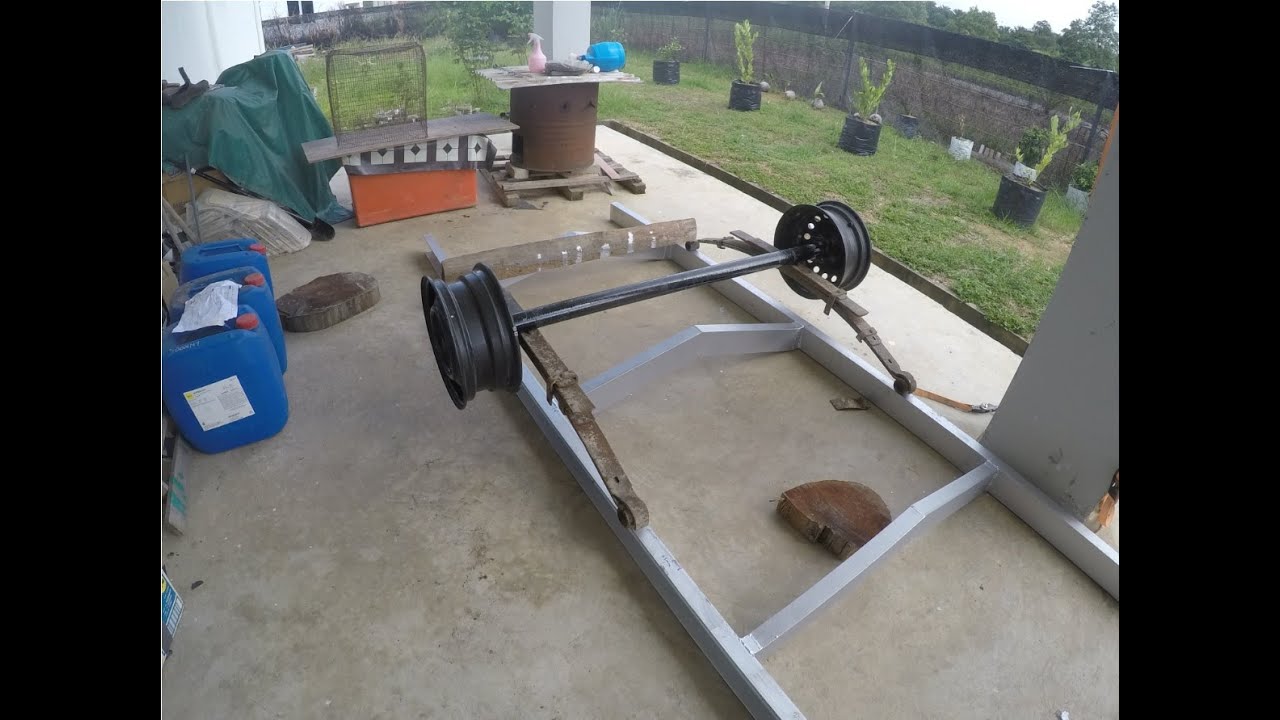 Building a boat trailer | part 2