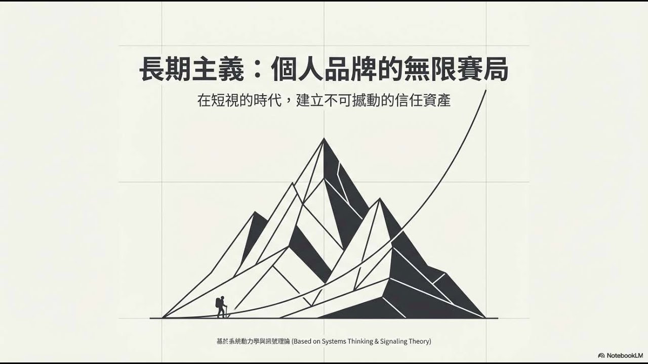 長期主義：個人品牌的無限賽局