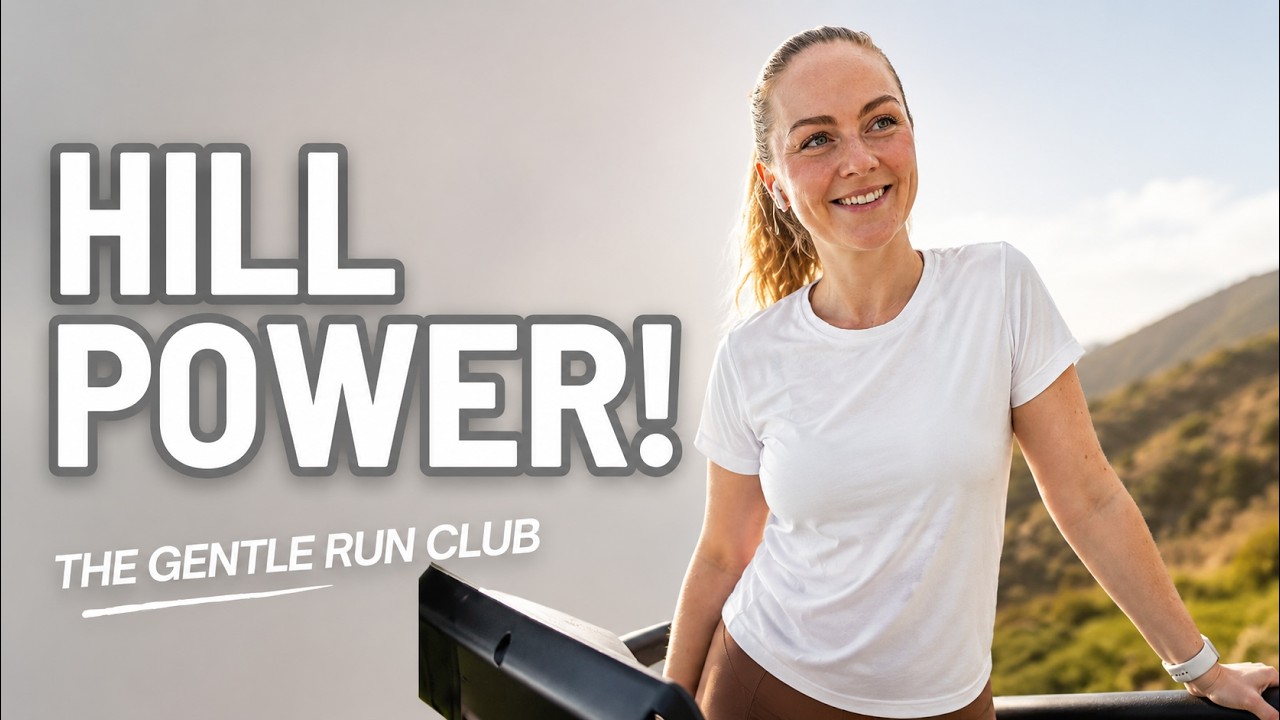 20-Minute Treadmill Hill Workout | Follicular & Ovulation Phase⛰️
