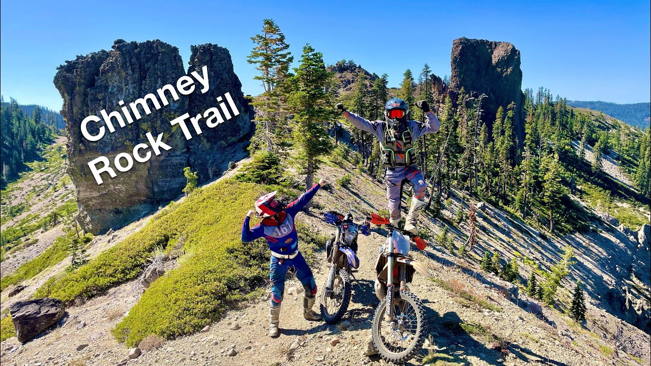 Chimney Rock Trail At Downieville