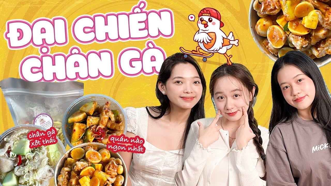 ĐẠI CHIẾN CHÂN GÀ: Xem là chảy nước miếng ực ực nhaaaaa 🦵🏾🦵🏾🦵🏾
