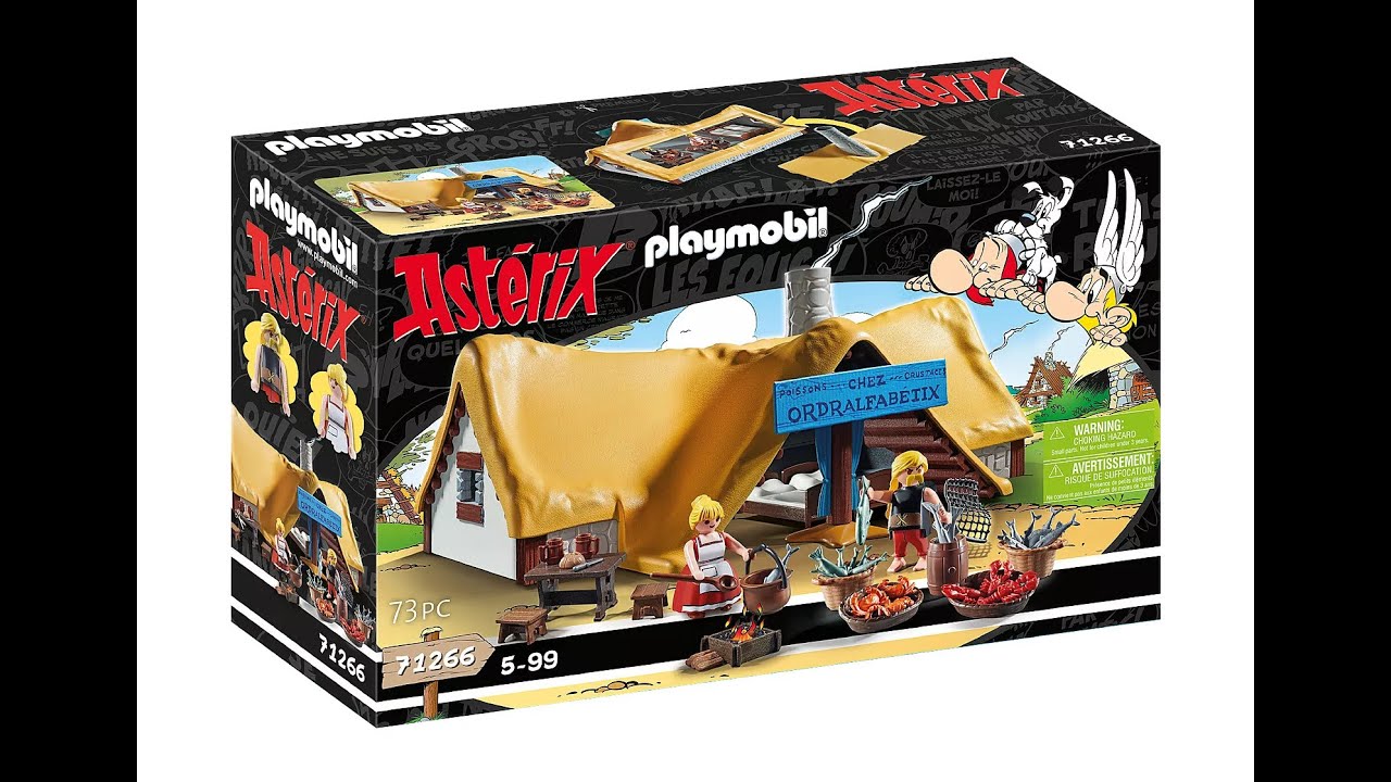 71266 Ast&eacute;rix : La hutte d'Ordrafalb&eacute;tix - Asterix: Hut of Unhygienix (2023)