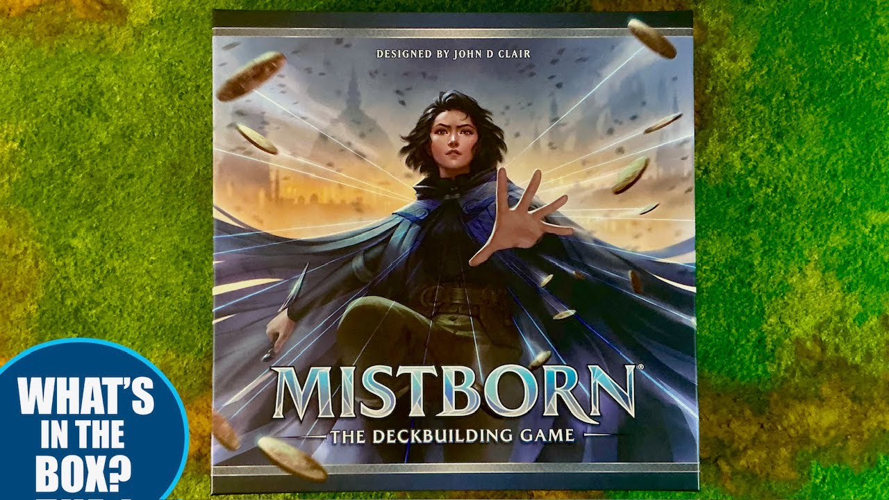 Распаковка игры MISTBORN — колодостроительной игры