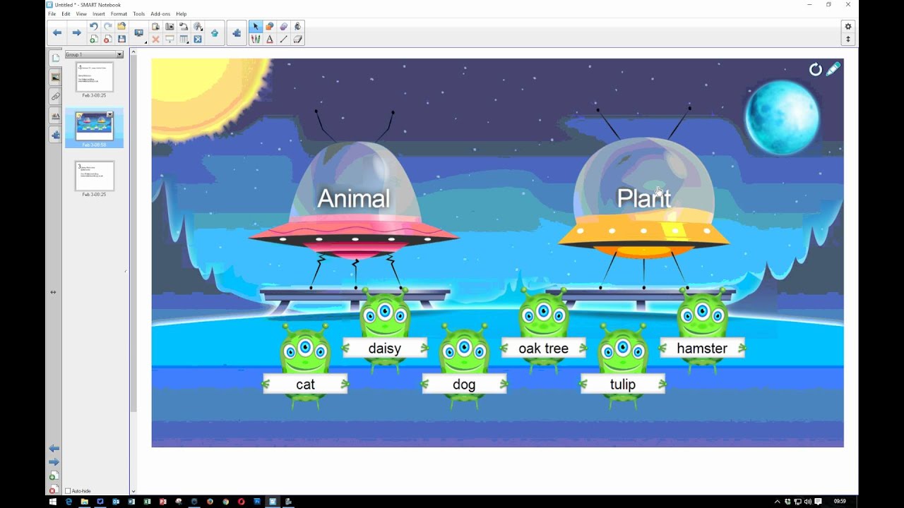 Smart Notebook 15 : Lesson Activity Builder