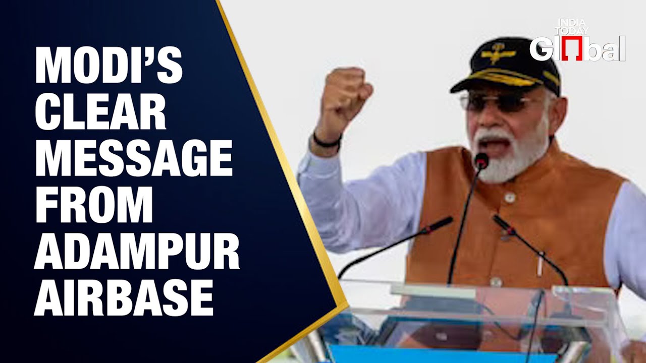 LIVE: PM Modi addresses Op Sindoor heroes at Adampur Air Base | Indian Air Force
