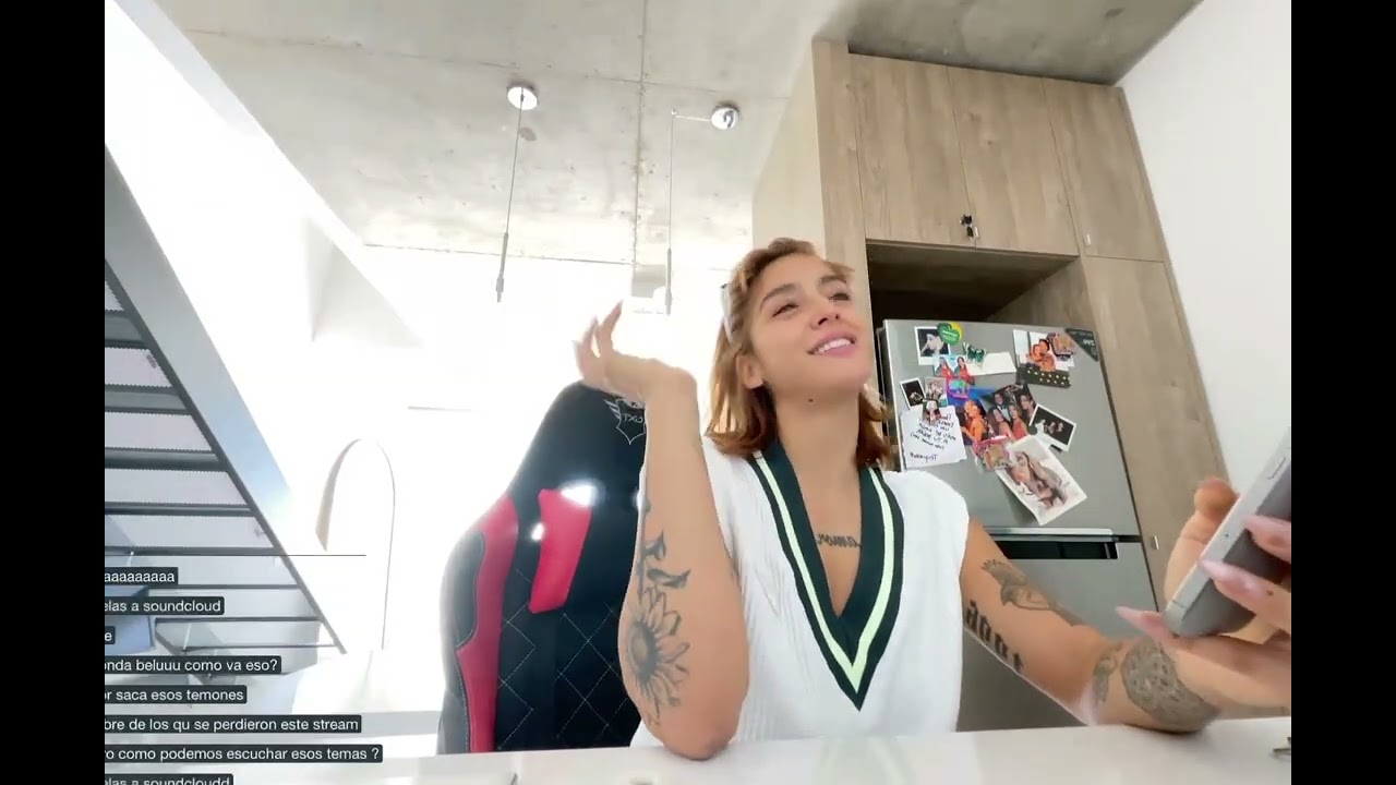 PARTE 1 | BELU NEGRI EN TWITCH HABLA SOBRE SU MÚSICA  1-03-2026 #luzutv #belu #sefuelarga #teomila 