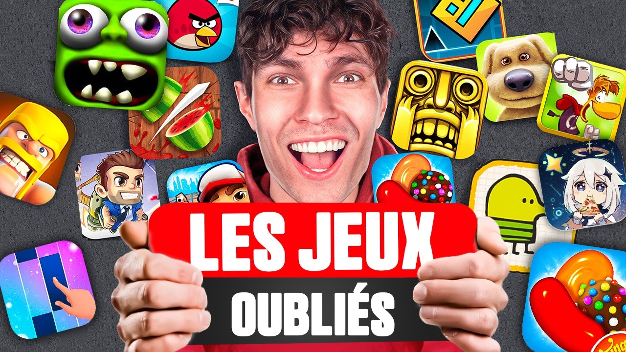 Les JEUX MOBILES que vous avez OUBLIÉ 2 !