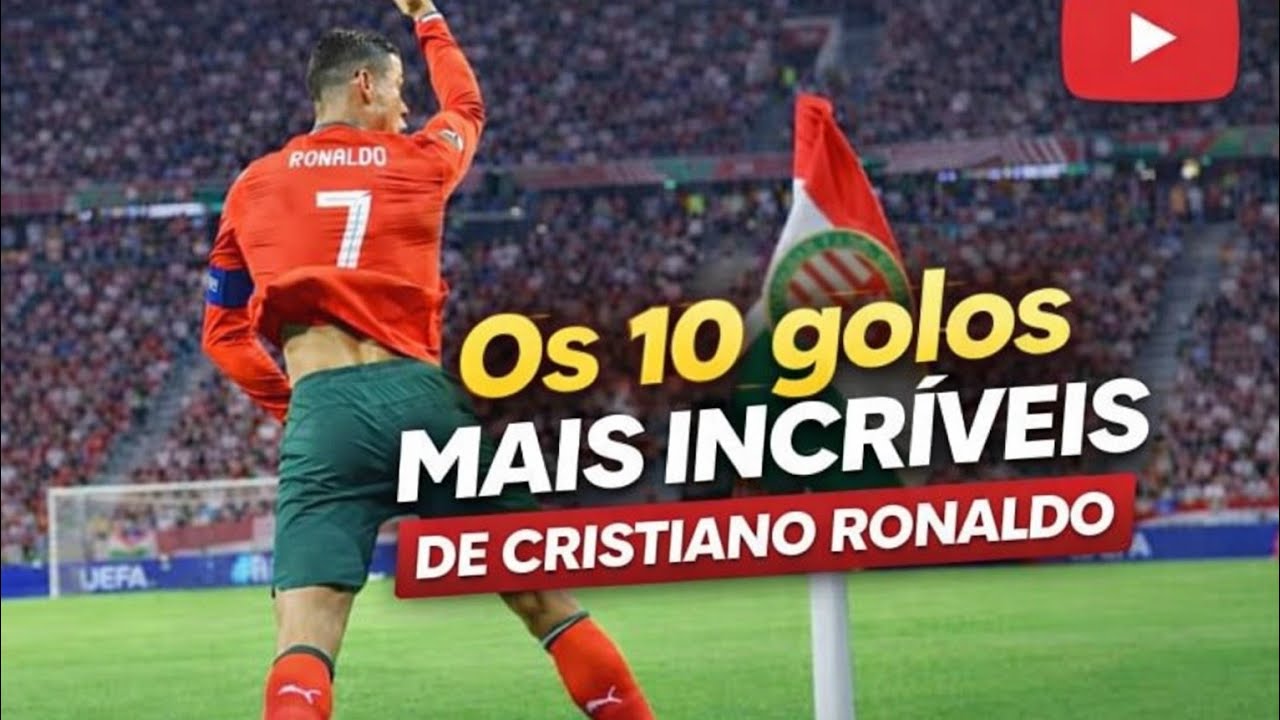 Os 10 GOLOS MAIS INCRIVEIS DE CRISTIANO RONALDO