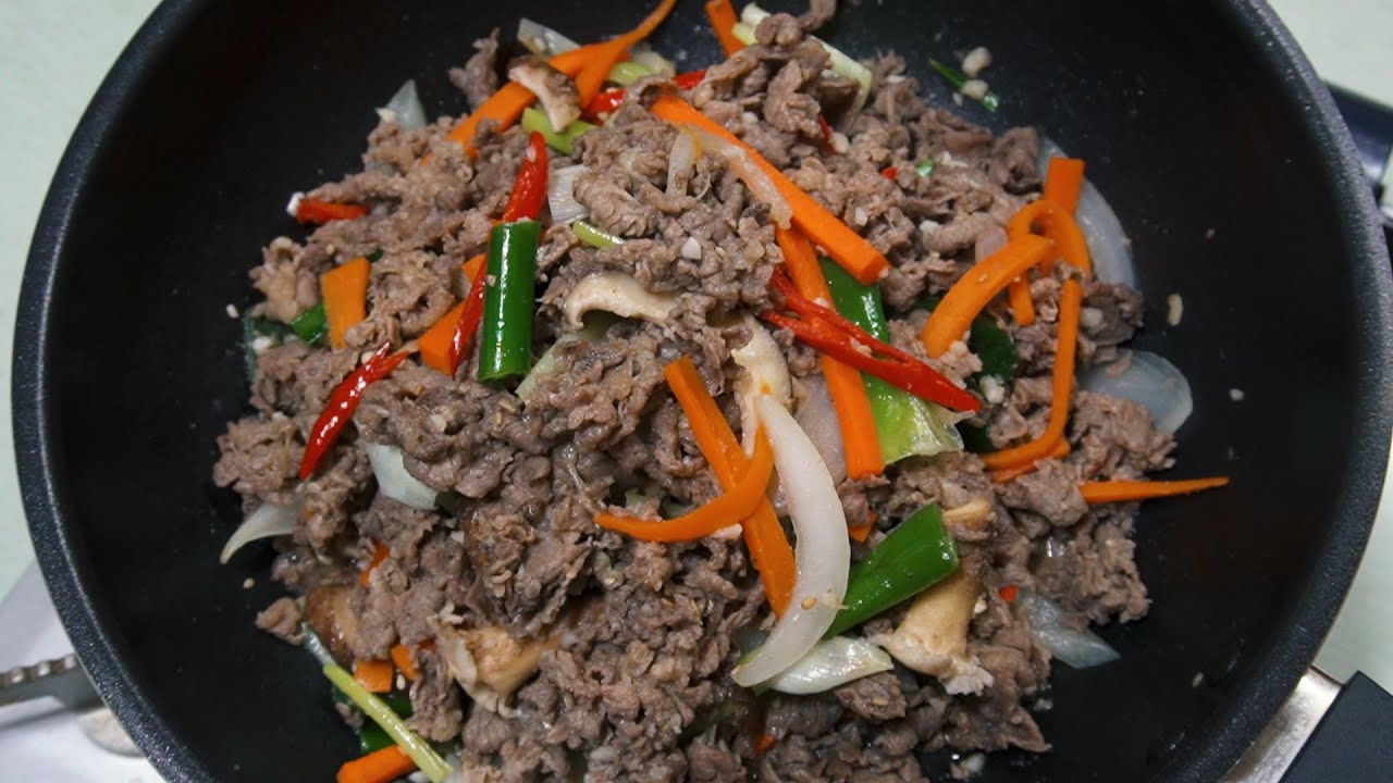 '소불고기' 맛있게 만드는 법 [엄마의손맛]