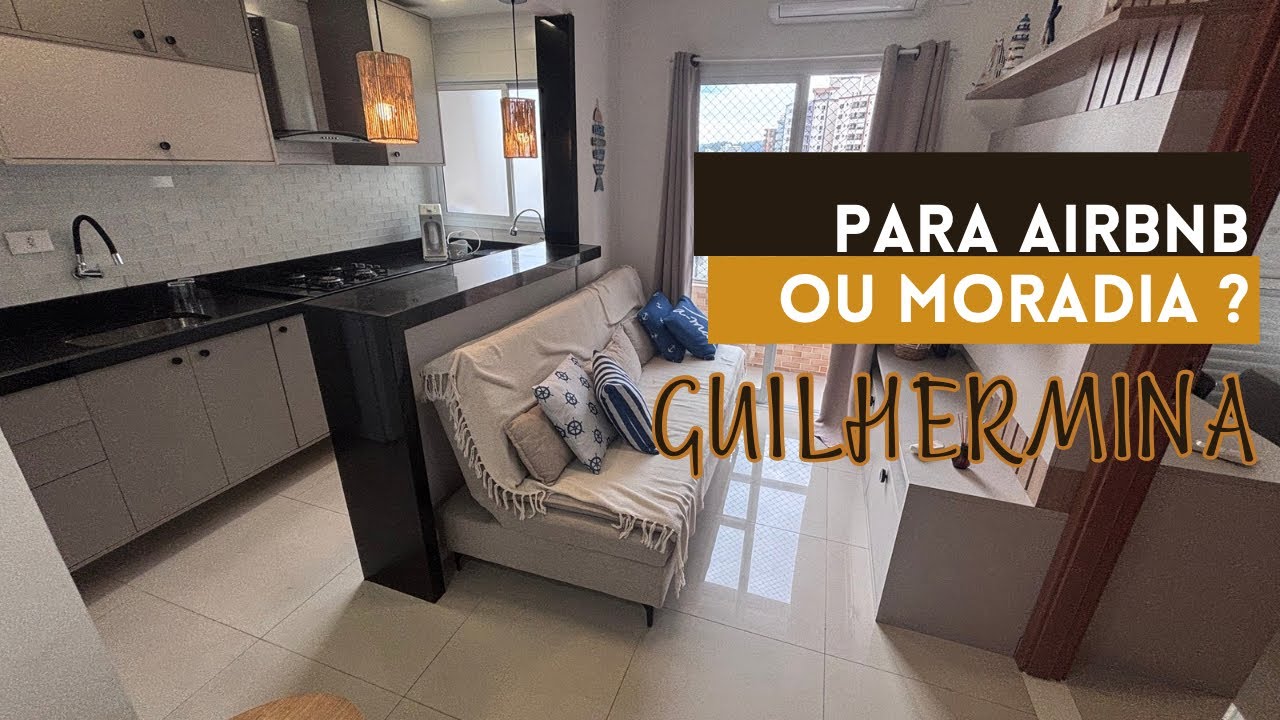 Vale a pena investir em um apartamento de 33m² na Guilhermina? | Praia Grande