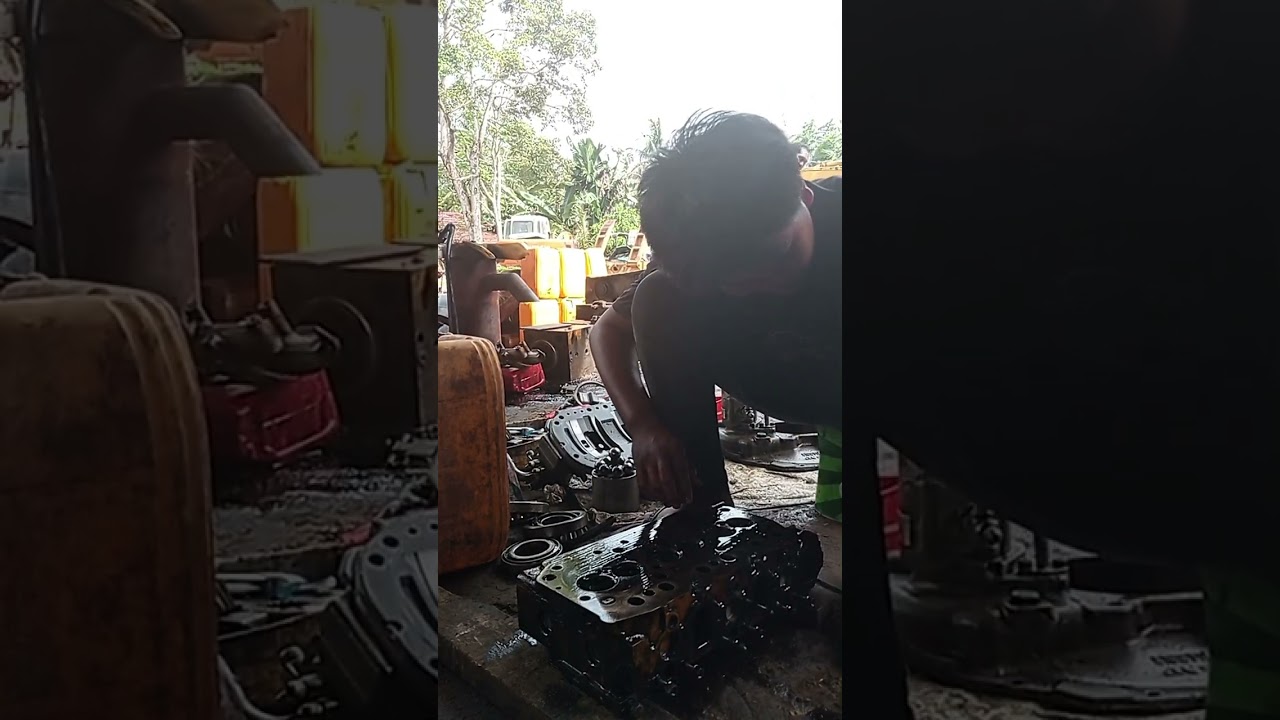 Melepas klep dan menyakur