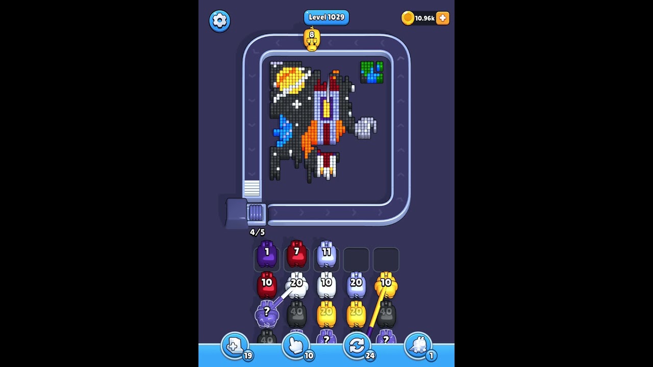 Pixel Flow level 1029