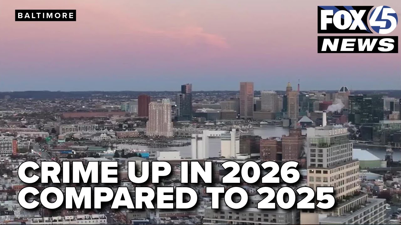 Baltimore sees uptick in several crime categories to start 2026