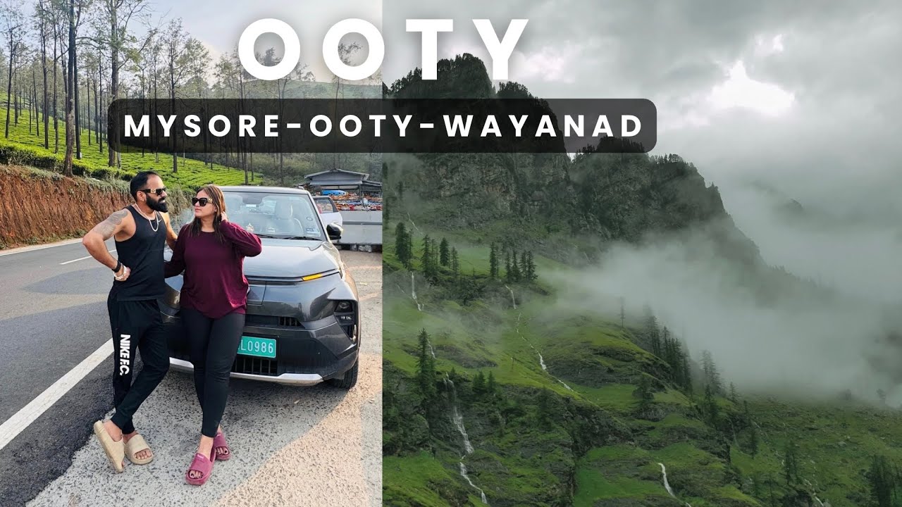 Hills, Hairpin Bends & an EV : Bangalore  To Mysore - Ooty - Wayanad in our Punch EV
