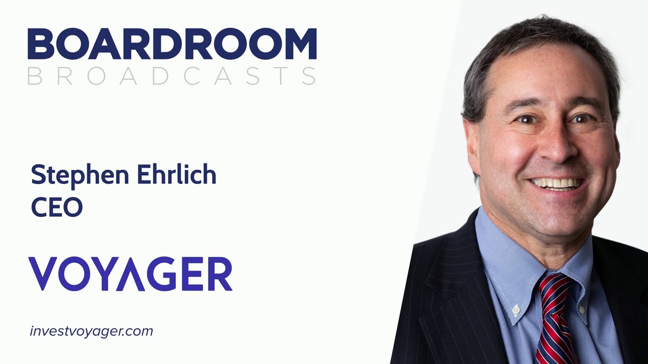 Crypto-asset broker Voyager Digital (FSE:USD2 | CSE:VYGR | OTC:VYGVF) CEO Stephen Ehrlich interview