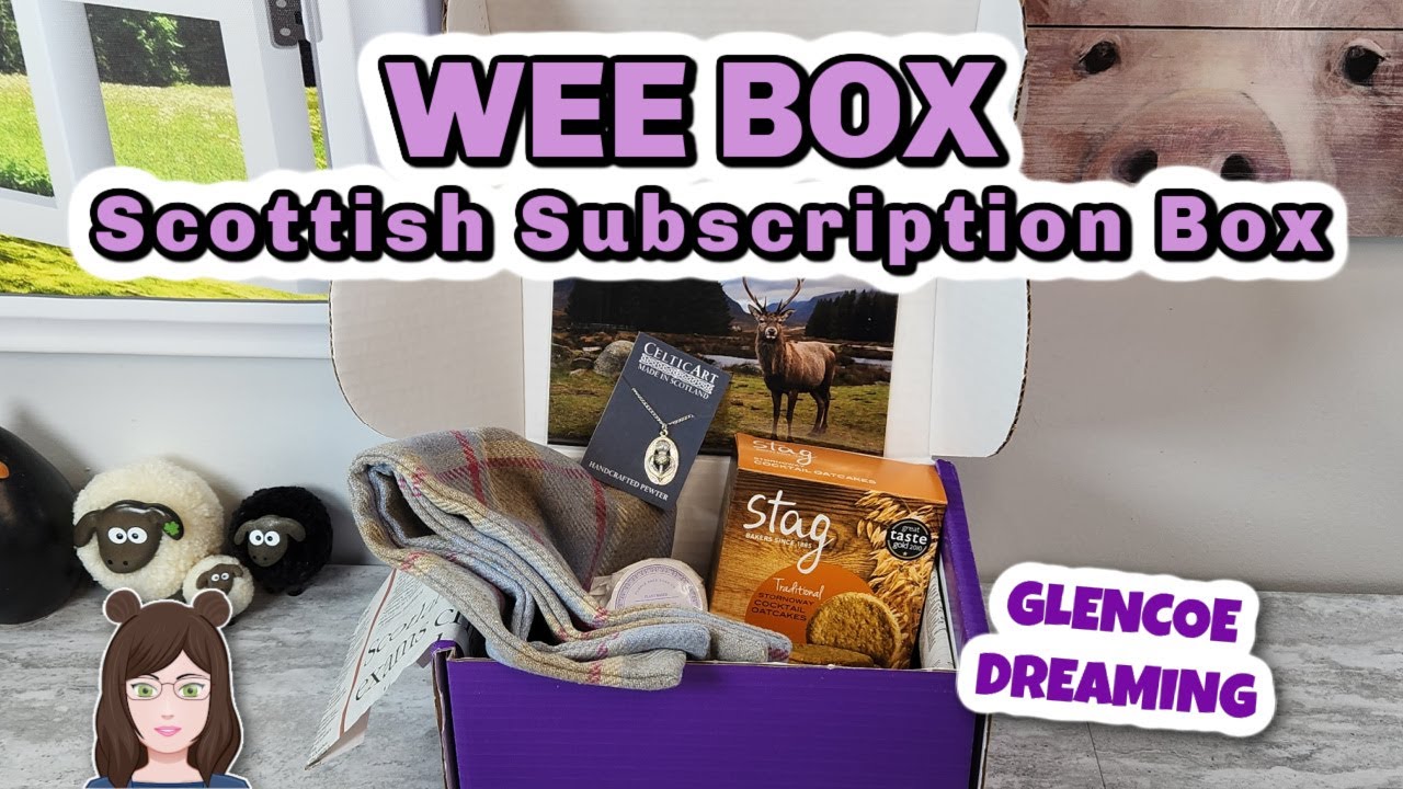 WEEBOX "Glencoe Dreaming" Scottish Subscription Box Unboxing!  March 2025