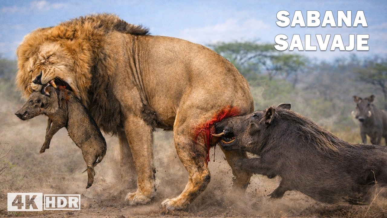 SABANA SALVAJE | La Batalla por la Supervivencia contra los Depredadores Supremos #animalessalvajes