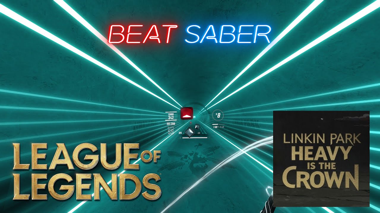 Linkin Park - Heavy is the Crown (Expert+) 94,83% SS-Rank (FC) | Beat Saber