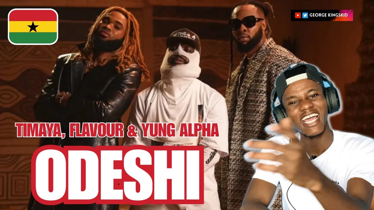 GHANAIAN🇬🇭 reacts to Timaya, Flavour & Yung Alpha - ODESHI (Official Video)